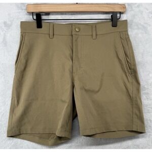 Outdoor Voices Recycled Polyester Chino Shorts Tan‎ Khaki Men's S
